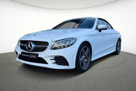 Occasion MERCEDES-BENZ Classe C C 180 Cabriolet AMG Line 2023 Blanc 42 890 € à Namur