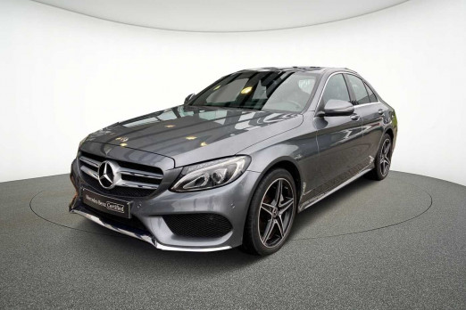 Used MERCEDES-BENZ Classe C C 180 d AMG Line 2017 Gris € 24,890 in Namur