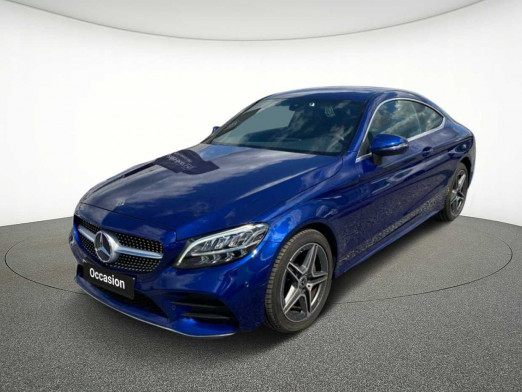 Used MERCEDES-BENZ Classe C C 180 Coupé AMG Line 2019 Bleu € 22,890 in Namur