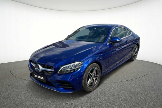 Used MERCEDES-BENZ Classe C C 180 Coupé AMG Line 2019 Bleu € 22,890 in Namur