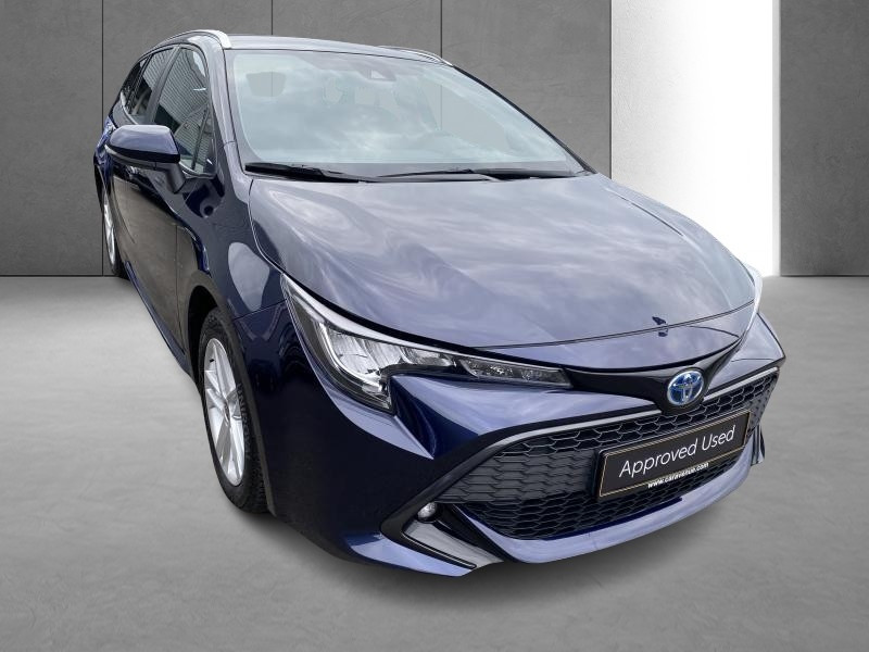 Used TOYOTA Corolla 1.8 Hybrid Dynamic 2022 BLUE € 25990 in Bertrange