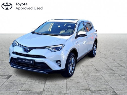 Used TOYOTA RAV4 2.5i e-AWD Hybrid Premium 2017 WHITE € 26,900 in Bertrange