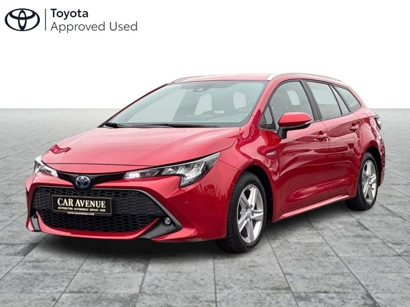Used TOYOTA Corolla 1.8 HSD CVT Touring Sport 1.8 Hybrid Dynam 2021 RED € 18990 in Schifflange