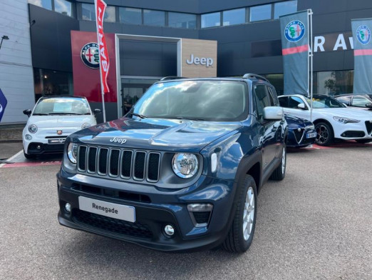 Occasion JEEP Renegade 1.3 Turbo T4 190ch 4xe Limited AT6 2022 Blue Shade 36 590 € à Nancy