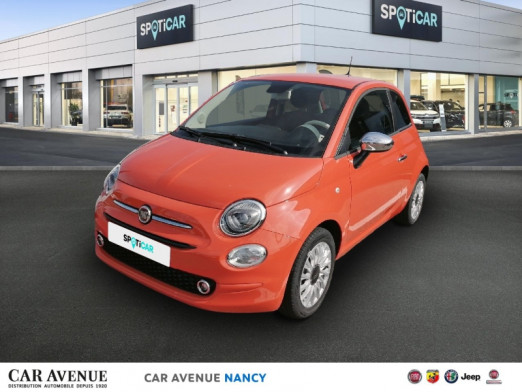 Occasion FIAT 500 1.0 70ch BSG S&S Pack Confort & Style & Tech 2023 Sicilia Orange Pastel 15 590 € à Nancy