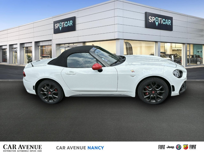 Occasion ABARTH 124 Spider 1.4 MultiAir 170ch Turismo BVA6 2018 Blanc pastel Turini 1975 26490 € à Nancy