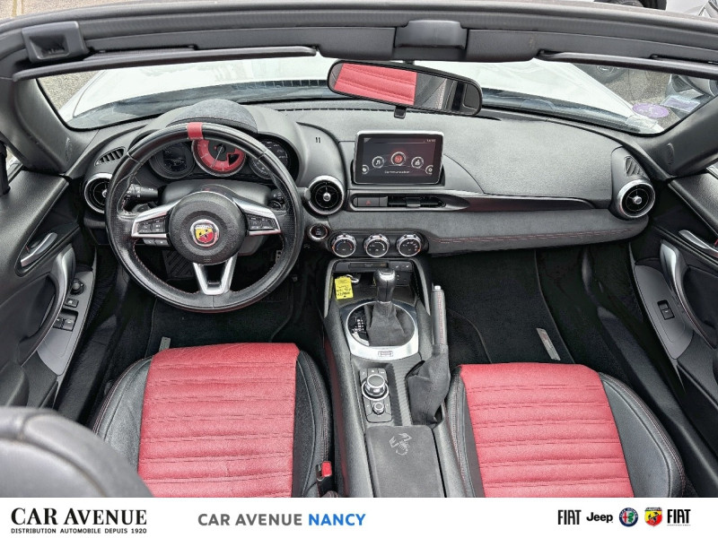 Occasion ABARTH 124 Spider 1.4 MultiAir 170ch Turismo BVA6 2018 Blanc pastel Turini 1975 26490 € à Nancy