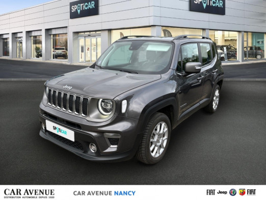 Used JEEP Renegade 1.3 GSE T4 190ch 4xe Limited AT6 2021 Granite Crystal € 24,990 in Nancy