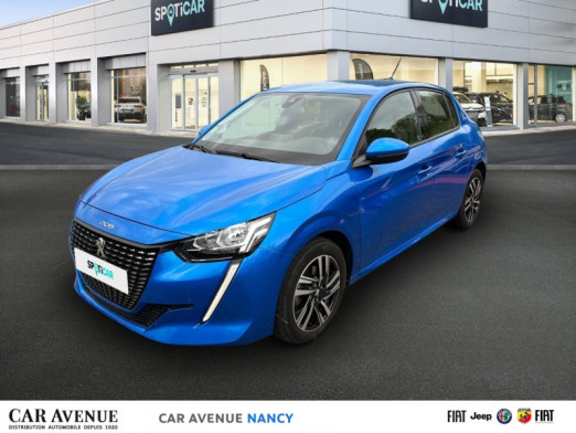 Occasion PEUGEOT 208 1.2 PureTech 100ch S&S Allure 2019 Bleu Vertigo 13 990 € à Nancy