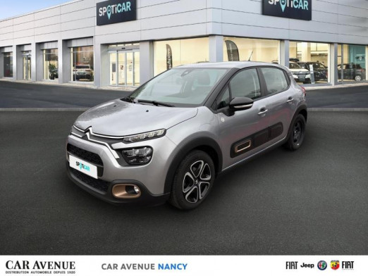 Occasion CITROEN C3 1.2 PureTech 83ch S&S C-Series 123g 2023 Gris Acier (M) 14 490 € à Nancy