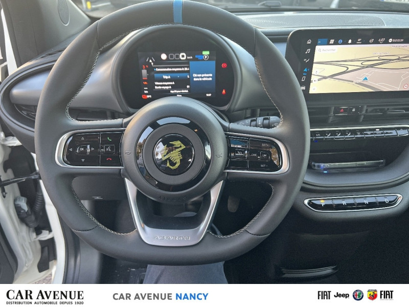 Occasion ABARTH 500 e 155ch Pack ** Bonus écologique particulier de 4000€ déduit ** 2024 Blanc Antidote 31090 € à Nancy