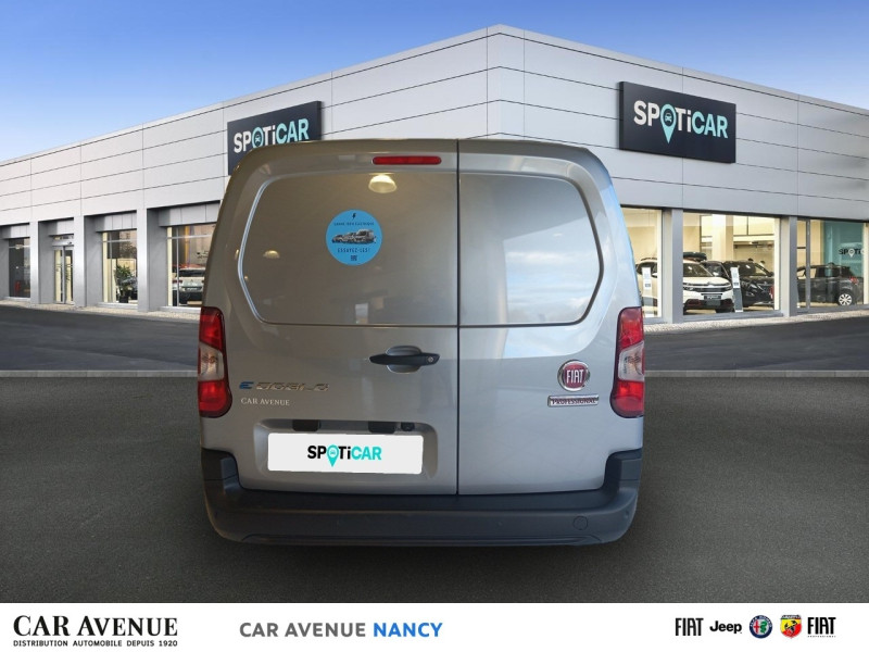 Occasion FIAT Doblo Fg XL 750kg Electrique 136ch Batterie 50 kWh Pro Lounge Connect 2024 Gris Acier Métallisé 23980 € à Nancy