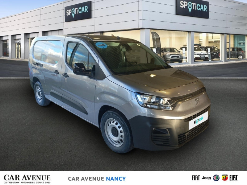 Occasion FIAT Doblo Fg XL 750kg Electrique 136ch Batterie 50 kWh Pro Lounge Connect 2024 Gris Acier Métallisé 23980 € à Nancy