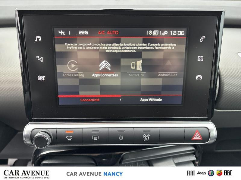 Occasion CITROEN C4 Cactus PureTech 110ch S&S Feel E6.d-TEMP 2018 Blanc Banquise (O) 9890 € à Nancy