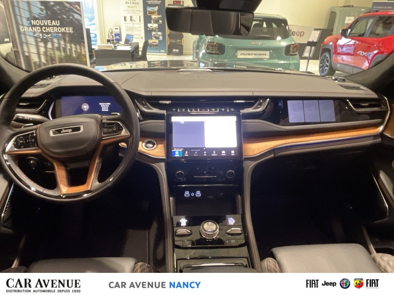 Occasion JEEP Grand Cherokee 2.0 T 380ch 4xe Summit Reserve Quadra-Trac II BVA8 2024 Baltic Grey métallisé + toit noir 73890 € à Nancy