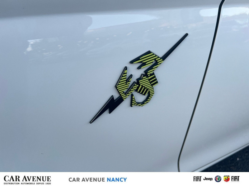 Occasion ABARTH 500 e 155ch Pack ** Bonus écologique particulier de 4000€ déduit ** 2024 Blanc Antidote 31090 € à Nancy