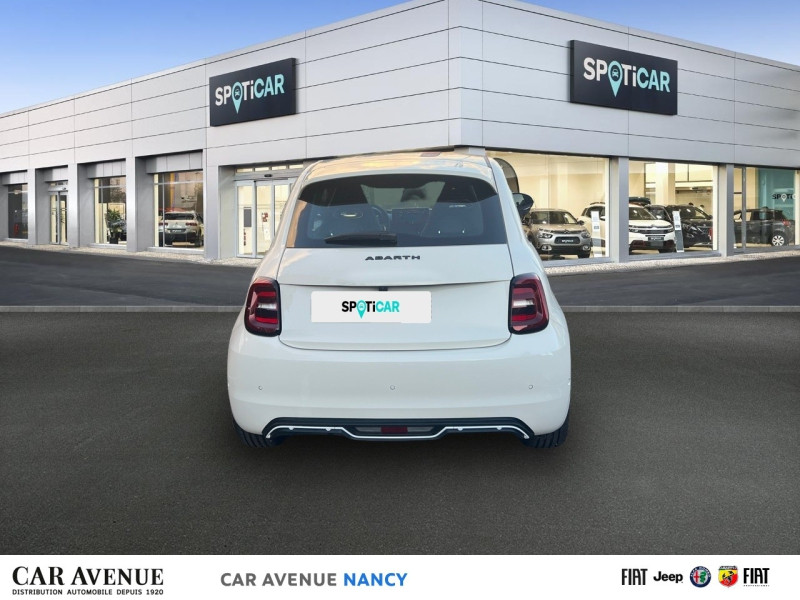 Occasion ABARTH 500 e 155ch Pack ** Bonus écologique particulier de 4000€ déduit ** 2024 Blanc Antidote 31090 € à Nancy