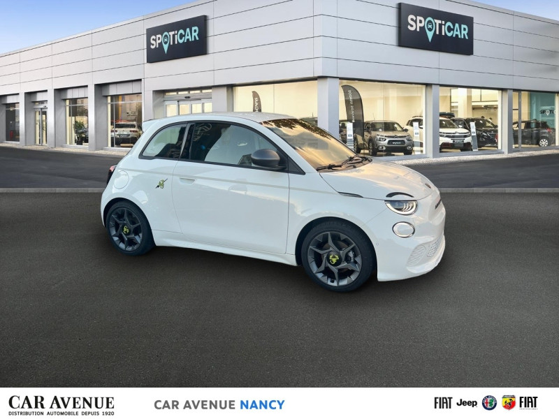 Occasion ABARTH 500 e 155ch Pack ** Bonus écologique particulier de 4000€ déduit ** 2024 Blanc Antidote 31090 € à Nancy
