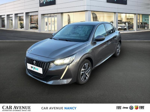 Occasion PEUGEOT 208 1.5 BlueHDi 100ch S&S Allure 2021 Gris Platinium (M) 17 990 € à Nancy