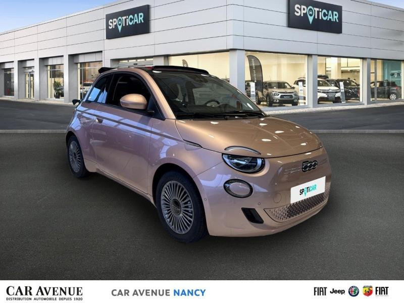 Occasion FIAT 500C e 95ch Pack Confort ** Bonus écologique particulier de 4000€ déduit ** 2024 Rose Gold métal 27890 € à Nancy