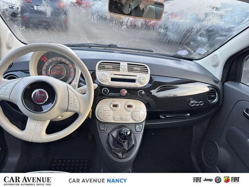 Occasion FIAT 500 1.2 8v 69ch Lounge 2015 Coloris Métal Crossover Black 10290 € à Nancy