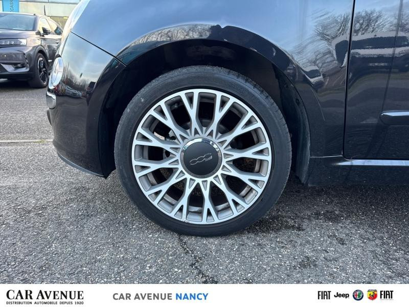 Occasion FIAT 500 1.2 8v 69ch Lounge 2015 Coloris Métal Crossover Black 10290 € à Nancy