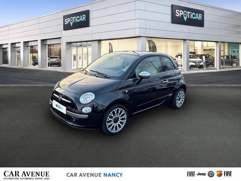 Occasion FIAT 500 1.2 8v 69ch Lounge 2015 Coloris Métal Crossover Black 10290 € à Nancy