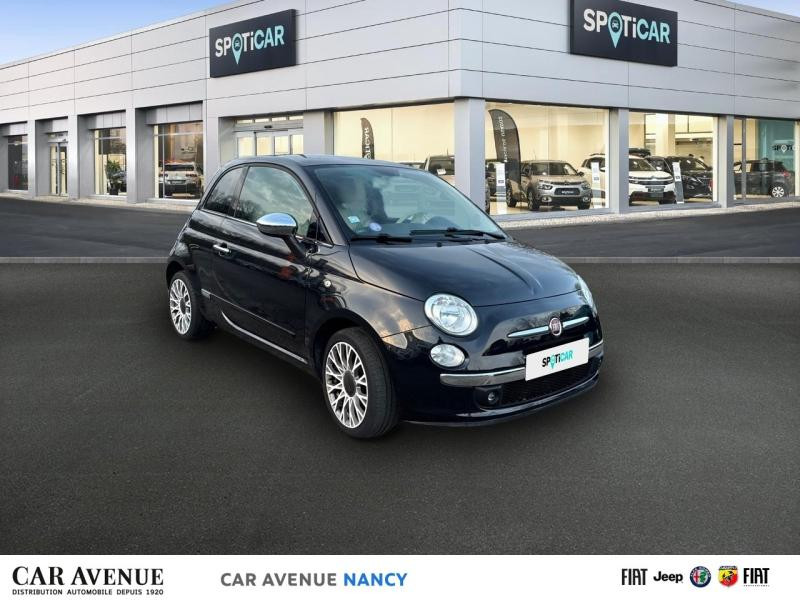 Occasion FIAT 500 1.2 8v 69ch Lounge 2015 Coloris Métal Crossover Black 10290 € à Nancy