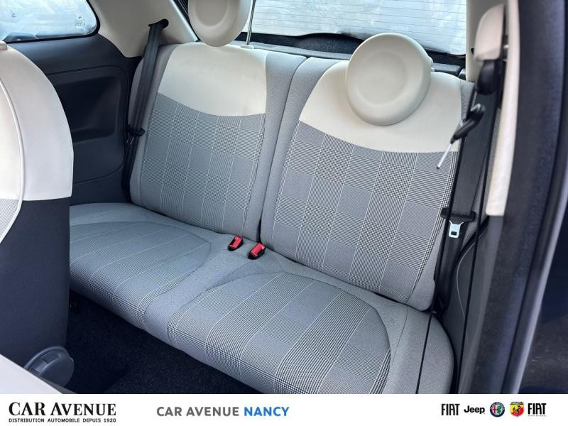Occasion FIAT 500 1.2 8v 69ch Lounge 2015 Coloris Métal Crossover Black 10290 € à Nancy