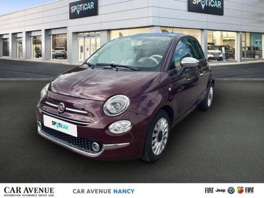 Occasion FIAT 500 1.2 8v 69ch Lounge 2017 Coloris Métal Opéra Bordeaux 9 490 € à Nancy