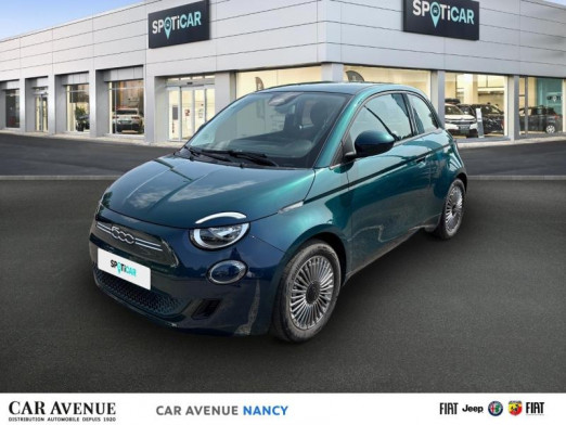 Occasion FIAT 500 e 95ch Icône ** Eligible REMISE ECO - 4 000€ ** 2023 Ocean Green métal 20 990 € à Nancy