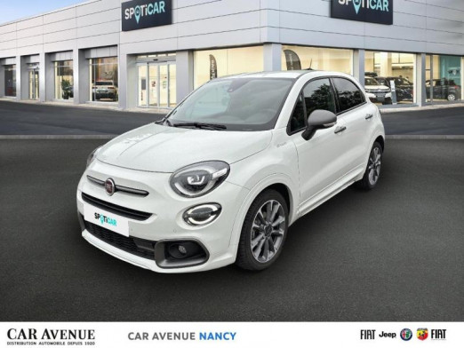 Used FIAT 500X 1.0 FireFly Turbo T3 120ch Sport 2021 Blanc Gelato pastel € 17,989 in Nancy