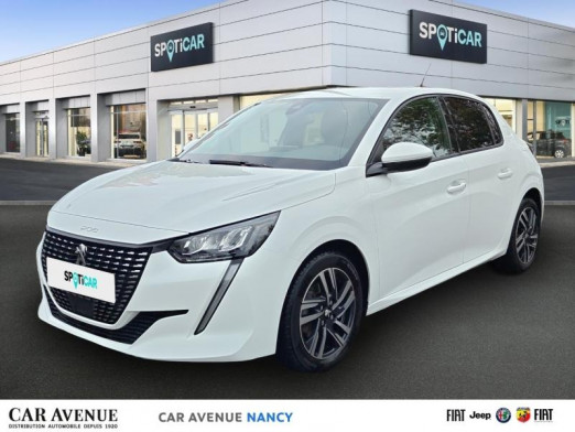 Occasion PEUGEOT 208 1.2 PureTech 100ch S&S Allure Business 2021 Blanc Banquise 13 790 € à Nancy