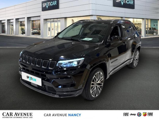 Occasion JEEP Compass 1.5 Turbo T4 130ch MHEV Summit 4x2 BVR7 2024 Solid Black 29 990 € à Nancy