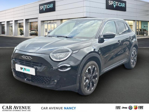 Occasion FIAT 600 1.2 Hybrid 100ch La Prima DCT6 2025 Onyx Black 25 490 € à Nancy