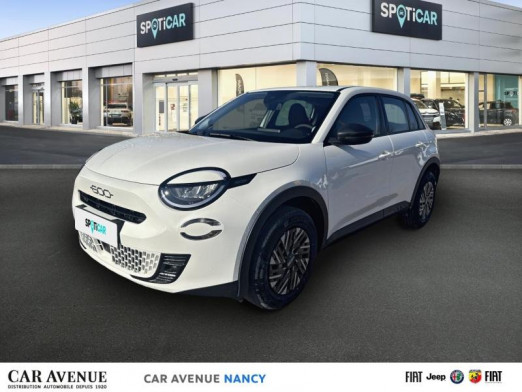 Occasion FIAT 600 1.2 Hybrid 136ch DCT6 2025 Ice White 25 590 € à Nancy