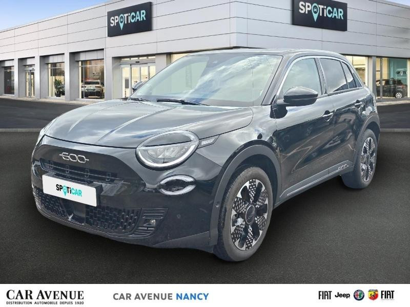 Occasion FIAT 600 1.2 Hybrid 100ch La Prima DCT6 2025 Onyx Black 24490 € à Nancy