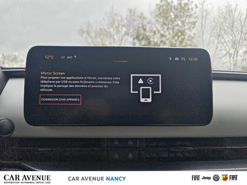 Occasion FIAT 600 1.2 Hybrid 100ch La Prima DCT6 2025 Onyx Black 24490 € à Nancy