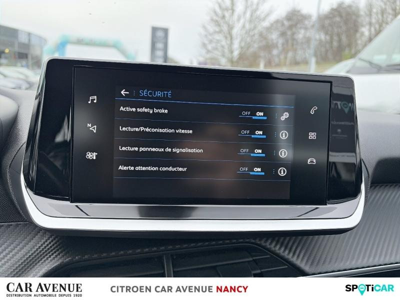 Occasion PEUGEOT 208 1.2 PureTech 75ch S&S Active 2020 Blanc Banquise 10990 € à Nancy