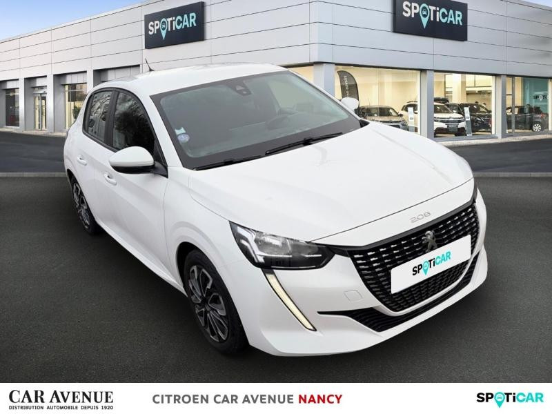 Occasion PEUGEOT 208 1.2 PureTech 75ch S&S Active 2020 Blanc Banquise 10990 € à Nancy