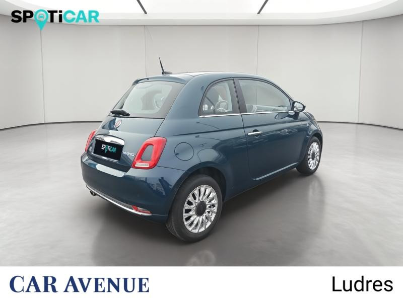 Occasion FIAT 500 1.0 70ch BSG S&S Dolcevita 2021 Epic Blue Métal 10490 € à Nancy