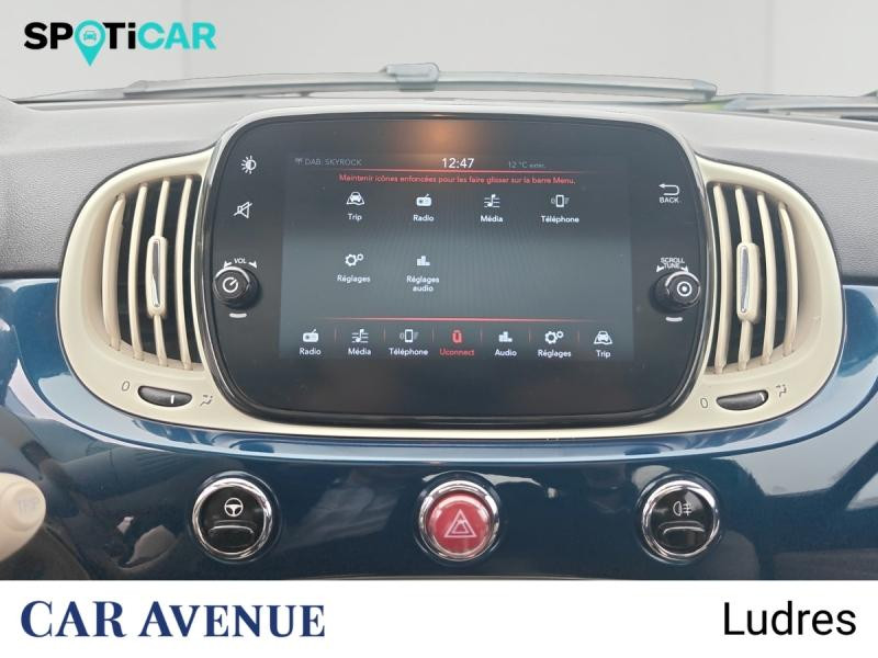 Occasion FIAT 500 1.0 70ch BSG S&S Dolcevita 2021 Epic Blue Métal 10490 € à Nancy