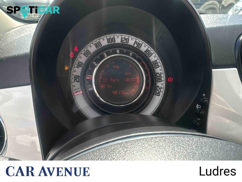 Occasion FIAT 500 1.2 8v 69ch Lounge 2018 Bossa Nova White Pastel 9990 € à Nancy