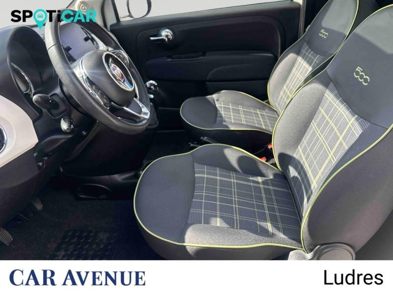 Occasion FIAT 500 1.2 8v 69ch Lounge 2018 Bossa Nova White Pastel 9990 € à Nancy