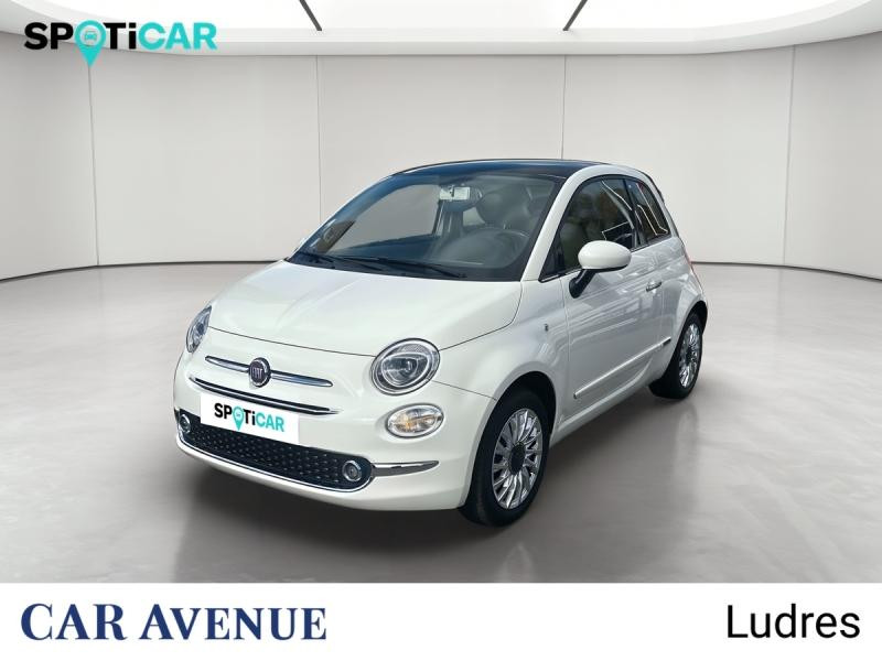 Occasion FIAT 500 1.2 8v 69ch Lounge 2018 Bossa Nova White Pastel 9990 € à Nancy