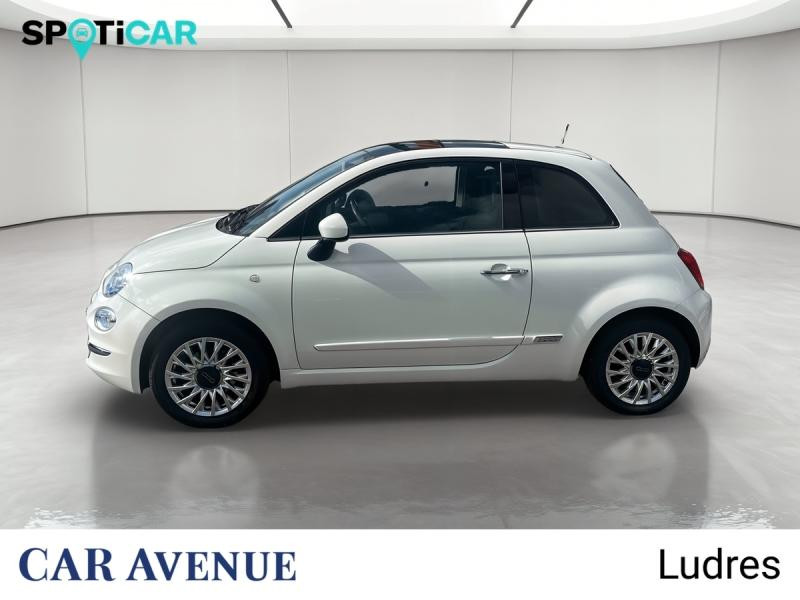 Occasion FIAT 500 1.2 8v 69ch Lounge 2018 Bossa Nova White Pastel 9990 € à Nancy