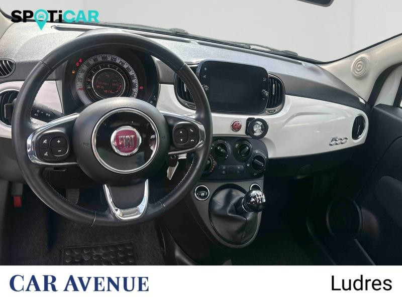 Occasion FIAT 500 1.2 8v 69ch Lounge 2018 Bossa Nova White Pastel 9990 € à Nancy