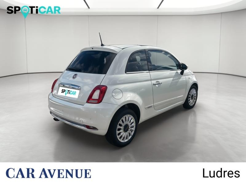 Occasion FIAT 500 1.2 8v 69ch Lounge 2018 Bossa Nova White Pastel 9990 € à Nancy
