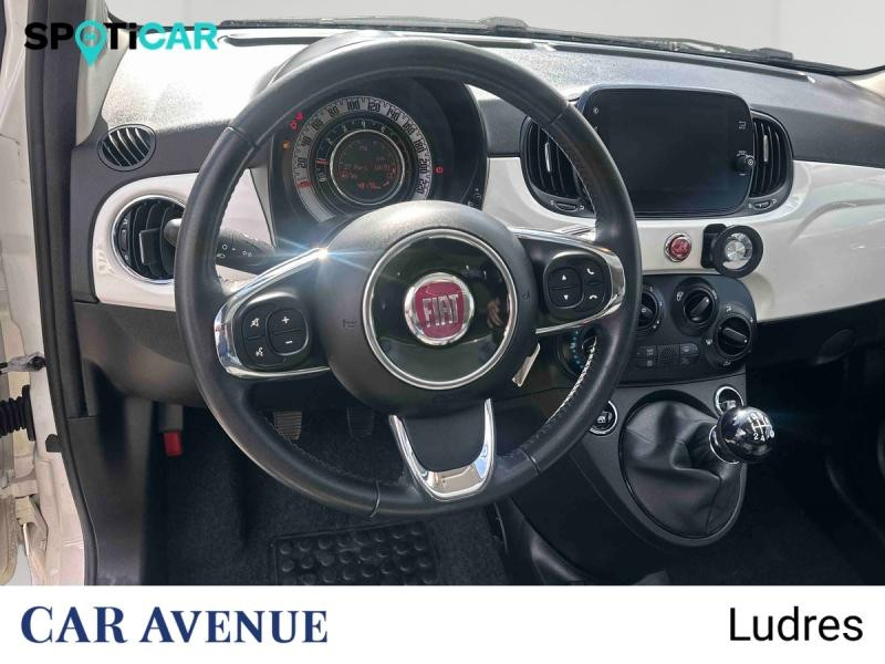 Occasion FIAT 500 1.2 8v 69ch Lounge 2018 Bossa Nova White Pastel 9990 € à Nancy