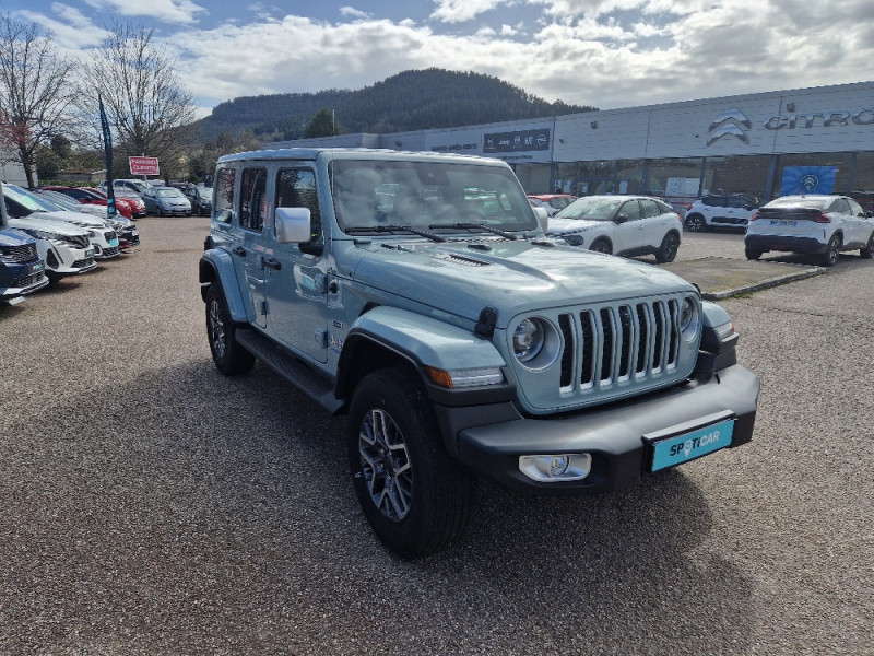 Used JEEP Wrangler 2.0 T 380ch 4xe Overland Command-Trac MY23 2023 Earl Gray € 79990 in Saint-Dié-des-Vosges